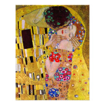 O beijo (detalhe) por Gustavo Klimt Convite Personalizado