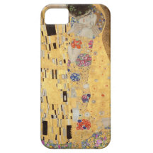 O beijo por Gustavo Klimt Capas iPhone 5
