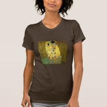 O beijo por Gustavo Klimt Tshirts