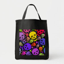 O bolsa de néon do mantimento dos crânios
