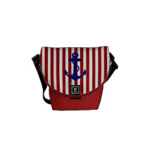O BRANCO VERMELHO LISTRA O SACO AZUL DO RICKSHAW D BOLSA MENSAGEIRO