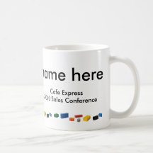O café expressa a caneca de Conf de 2010 vendas - 