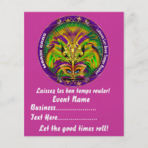 O carnaval 4,5" x 5,6" vê por favor notas panfleto