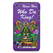 O carnaval D.J. Dragão rei vista sugere por favor Capas iPod Case-Mate