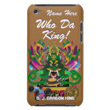 O carnaval D.J. Dragão rei vista sugere por favor Capa iPod Case-Mate