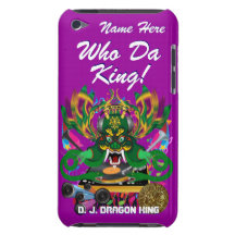 O carnaval D.J. Dragão rei vista sugere por favor Capas iPod Touch