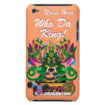 O carnaval D.J. Dragão rei vista sugere por favor Capas iPod Touch Case-Mate