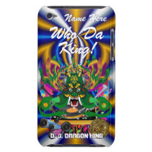 O carnaval D.J. Dragão rei vista sugere por favor Capas iPod Barely There