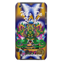 O carnaval D.J. Dragão rei vista sugere por favor Capas iPod Case-Mate