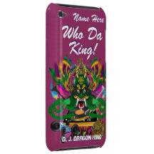 O carnaval D.J. Dragão rei vista sugere por favor Capas iPod Barely There