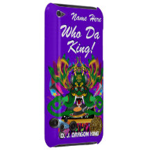 O carnaval D.J. Dragão rei vista sugere por favor Capas iPod Case-Mate
