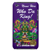 O carnaval D.J. Dragão rei vista sugere por favor Capa iPod Case-Mate