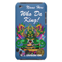O carnaval D.J. Dragão rei vista sugere por favor Capas iPod Case-Mate