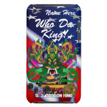 O carnaval D.J. Dragão rei vista sugere por favor Capas iPod Case-Mate