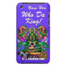 O carnaval D.J. Dragão rei vista sugere por favor Capas iPod Case-Mate