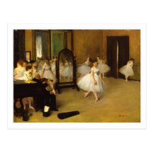 O cartão da classe de dança cartão postal
