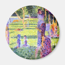 O casal por Georges Seurat, Pointillism do vintage Ima