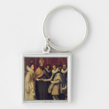 O casamento de Catherine de Medici Chaveiro