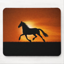 O cavalo Running Mousepad