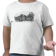 O celeiro de secagem dos peixes em Scheveningen, c Camisetas
