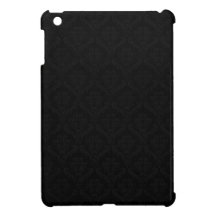 O chique desvaneceu-se mini caso do ipad preto da 