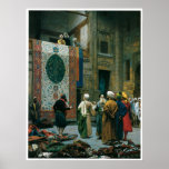 O comerciante do tapete, C. 1887 Posters
