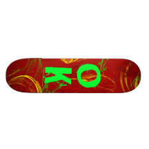 O conselho "APROVADO" aprovado dos rivais Skateboard