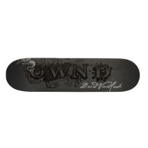 O conselho da assinatura do artista de OWND Skate Personalizado