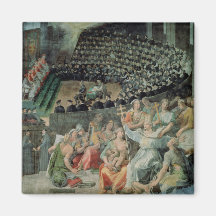O Conselho de Trent, 1588-89 (fresco) Ima