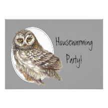 O costume do partido do Housewarming convida com c Convite