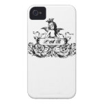 O costume personalizou o iPhone 4S caso fleur di l Capas iPhone 4