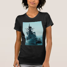 O cruzador guarda costeira de USS Gridley da" prep T-shirts