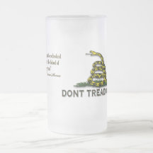 O CUIDADO "não pisa em mim" a BANDEIRA Caneca