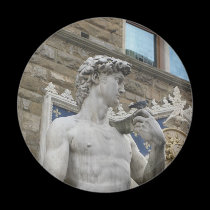 O David de Michelangelo, Florença Italia ímãs