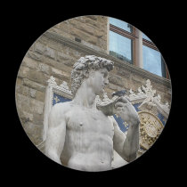 O David de Michelangelo, Florença Italia ímãs