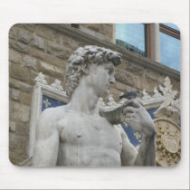 O David de Michelangelo, Florença Italia mousepads
