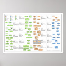 O design modela o poster