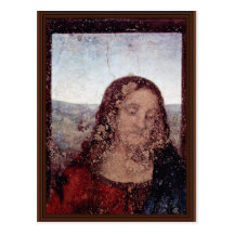 O detalhe da última ceia por Leonardo da Vinci Cartoes Postais