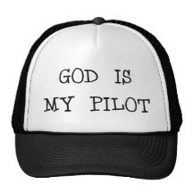 O deus é meu piloto bonés