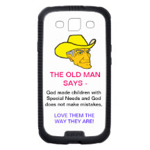 O DEUS FEZ CRIANÇAS COM NECESSIDADES ESPECIAIS…… CAPA GALAXY SIII