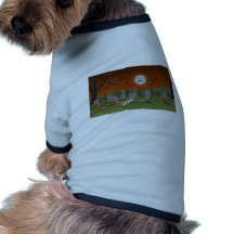 O Dia das Bruxas: Cena do cemitério: Roupas Para Cães