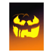 o Dia das Bruxas jackolantern convida Convite