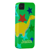 O dinossauro dos desenhos animados Stars Jessica c iPhone 4 Capas