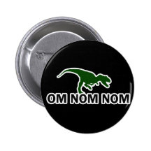 O dinossauro Rawr do OM Nom Nom está com fome Pins