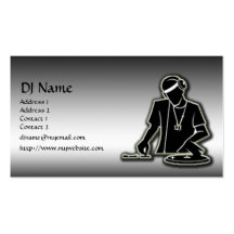 O DJ MODELOS CARTOES DE VISITAS