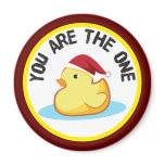 O duckie de borracha você é o um ímã do Natal ímãs