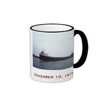 O Edmund Fitzgerald com nomes do grupo Caneca