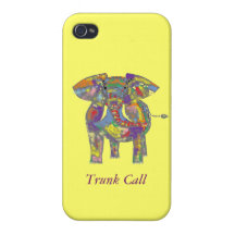 O elefante do arco-íris, capas de iphone, personal