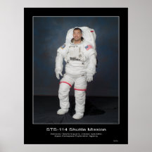 O espaço aéreo de Soichi Noguchi Japão do astronau Impressão