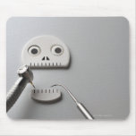 O esqueleto que o tratamento dental é tomado mouse pad